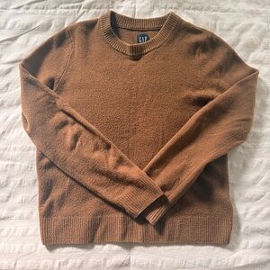 GAP Brown CashSoft Crewneck Sweater